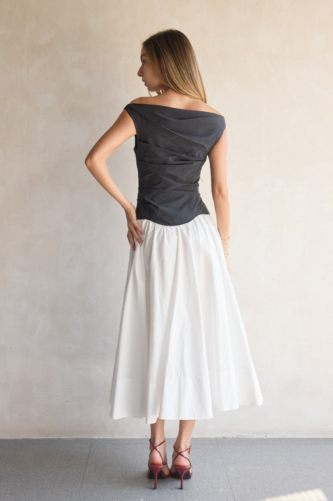 Cersei Off Shoulder Midi Dress