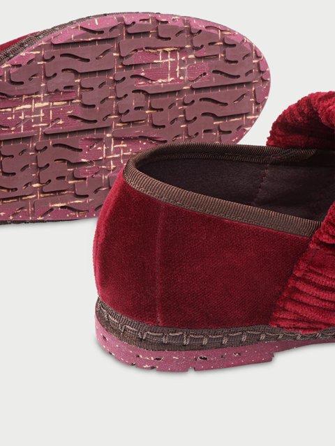 Mafalda Burgundy Flats