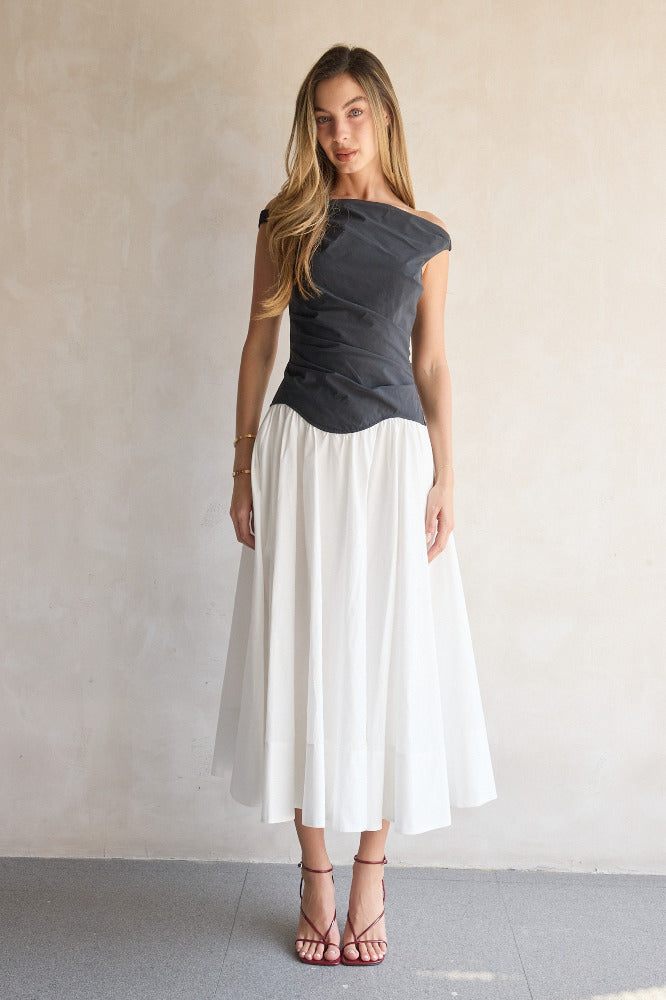 Cersei Off Shoulder Midi Dress