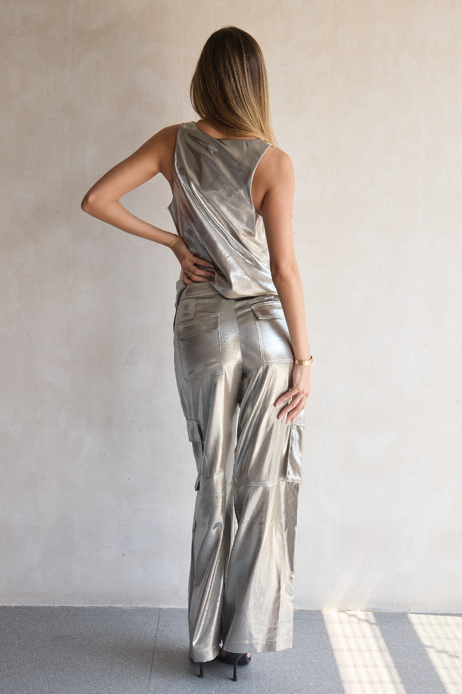 Set Kamari Neck & Beatriz Leg Pant