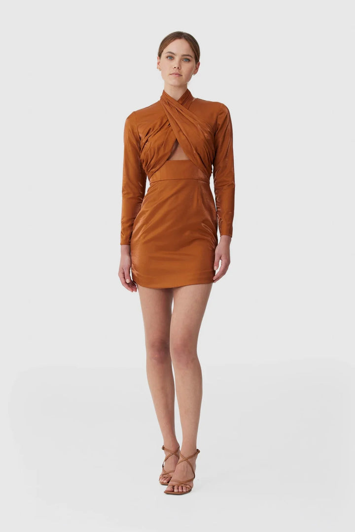 Emilio Long Sleeve Mini Dress