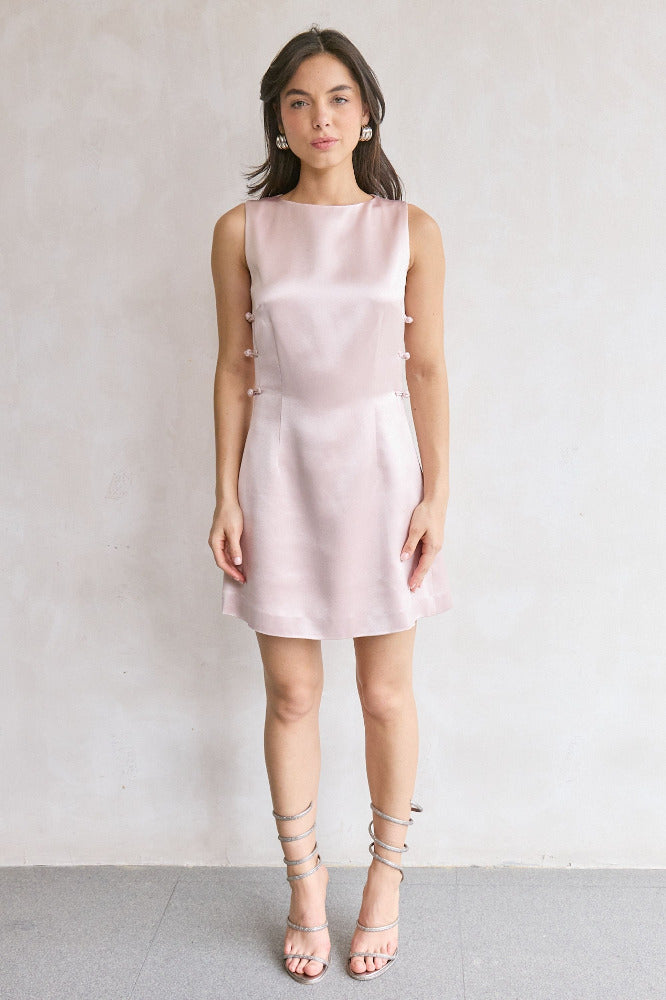 Teddi Satin Mini Dress
