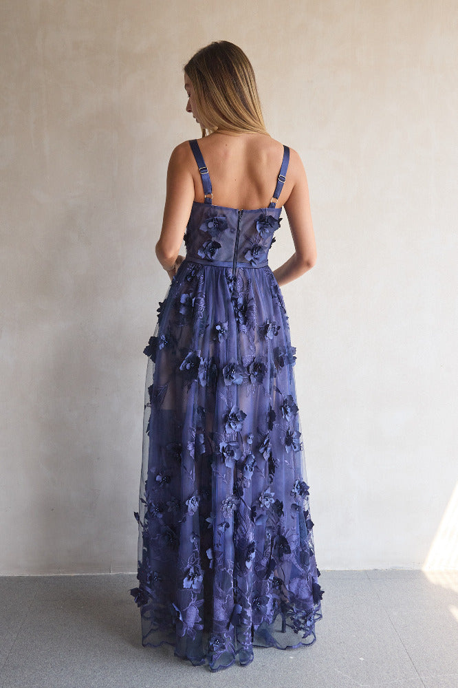 Anastasia Navy Maxi Dress