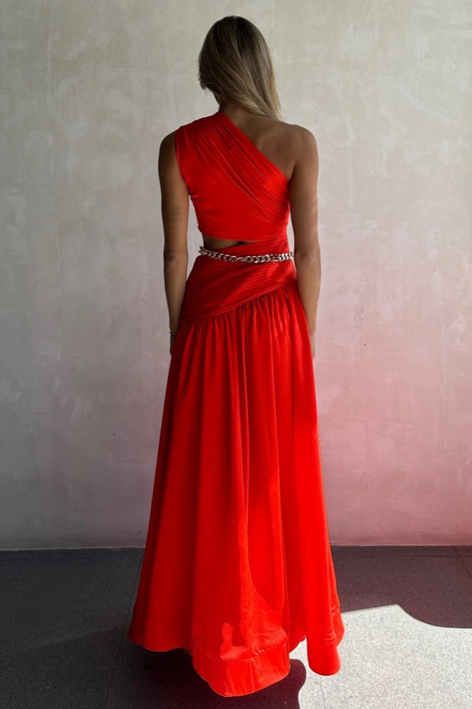 Jafari Flame One Shoulder Sleeveless