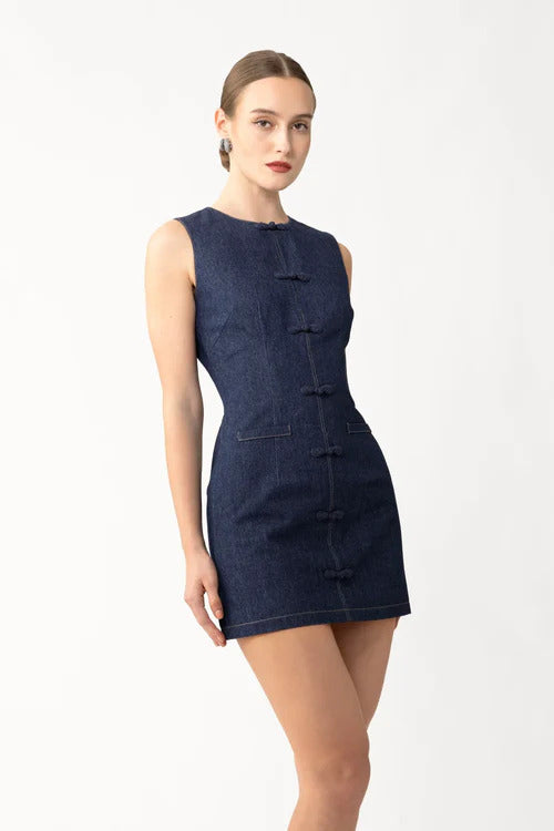 Billie Denim Mini Dress