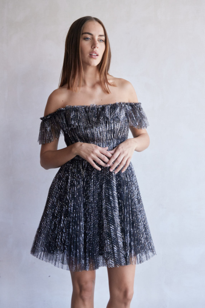 Off The Shoulder Short Dress