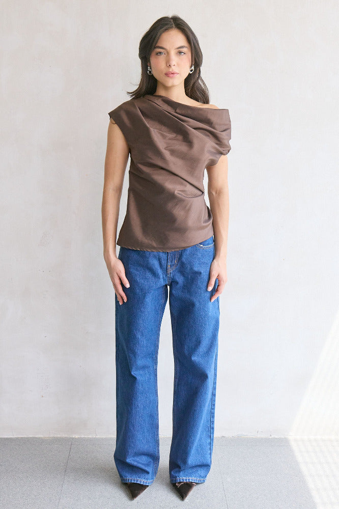 Vivia Draped Top