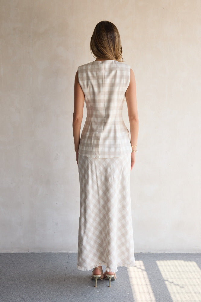 Set Calliope Vest & Noelle Pencil Skirt