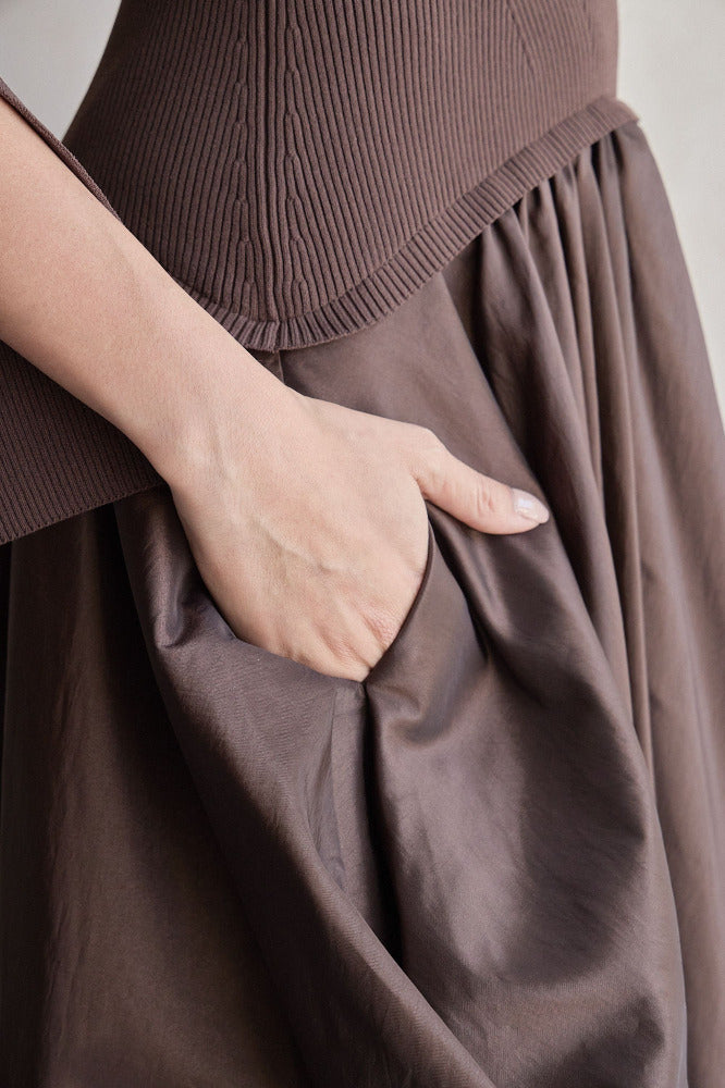 Kenlie Mock Midi Dress