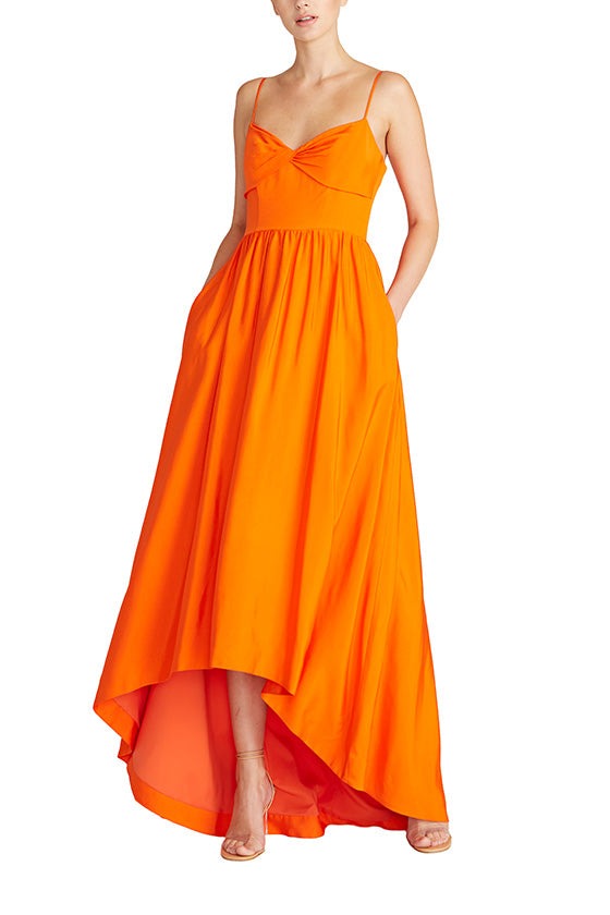 Sleeveless Faille Midi Dress