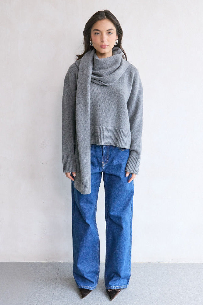 Elson Scarf Sweater