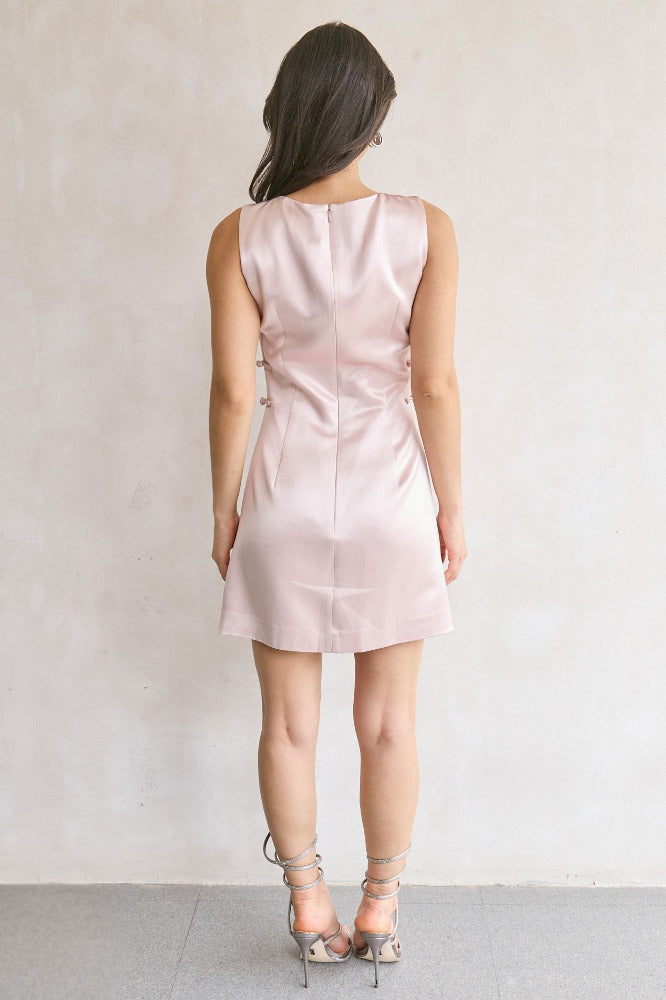 Teddi Satin Mini Dress