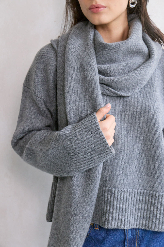 Elson Scarf Sweater