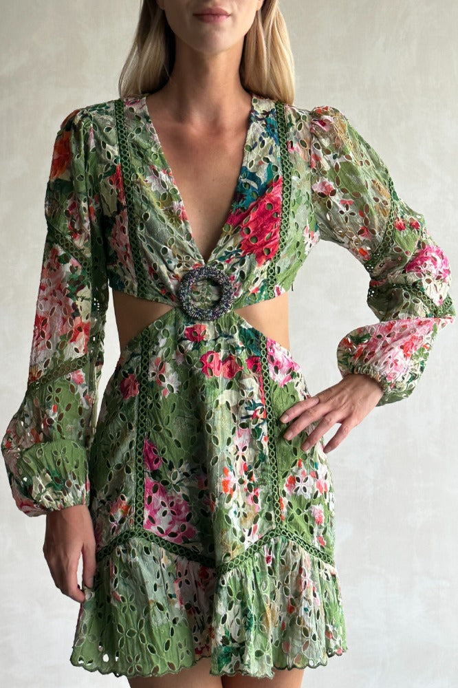 Zaira Mini Cut Out Dress