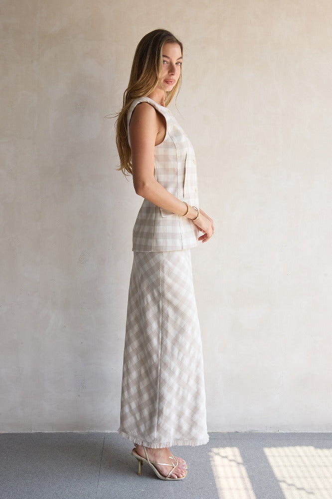 Set Calliope Vest & Noelle Pencil Skirt