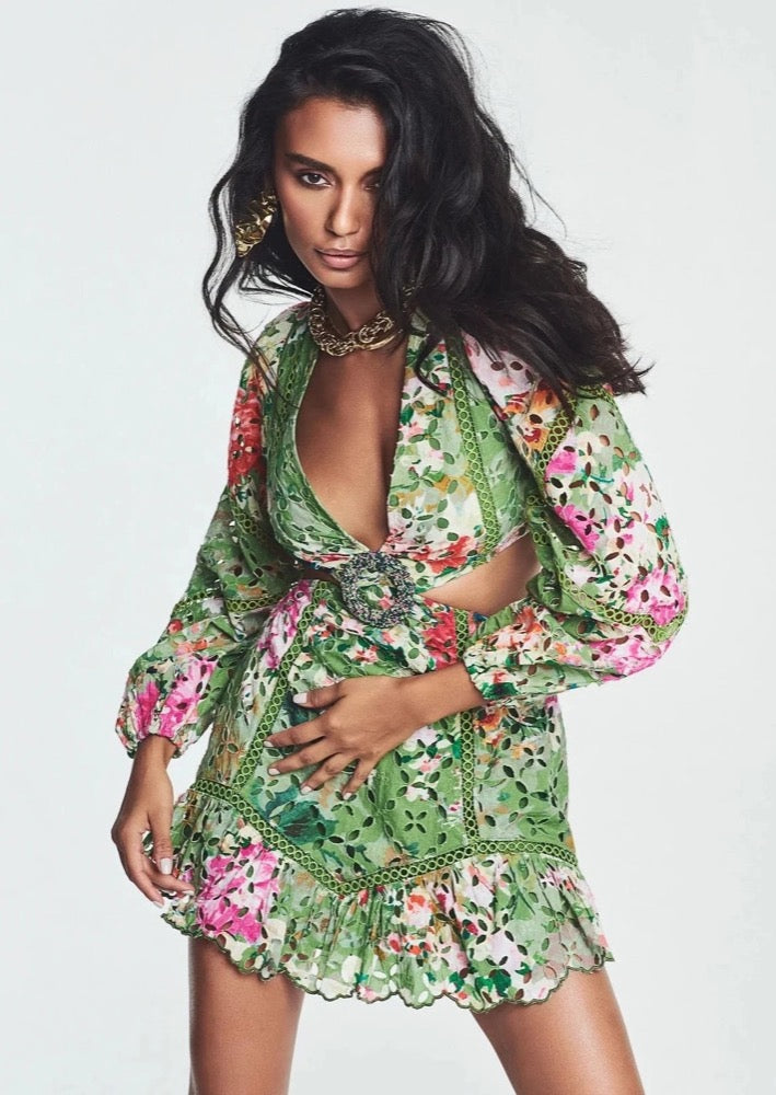 Zaira Mini Cut Out Dress