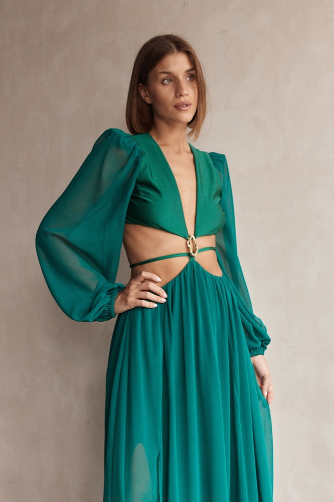 Piscina Cutout Maxi Dress