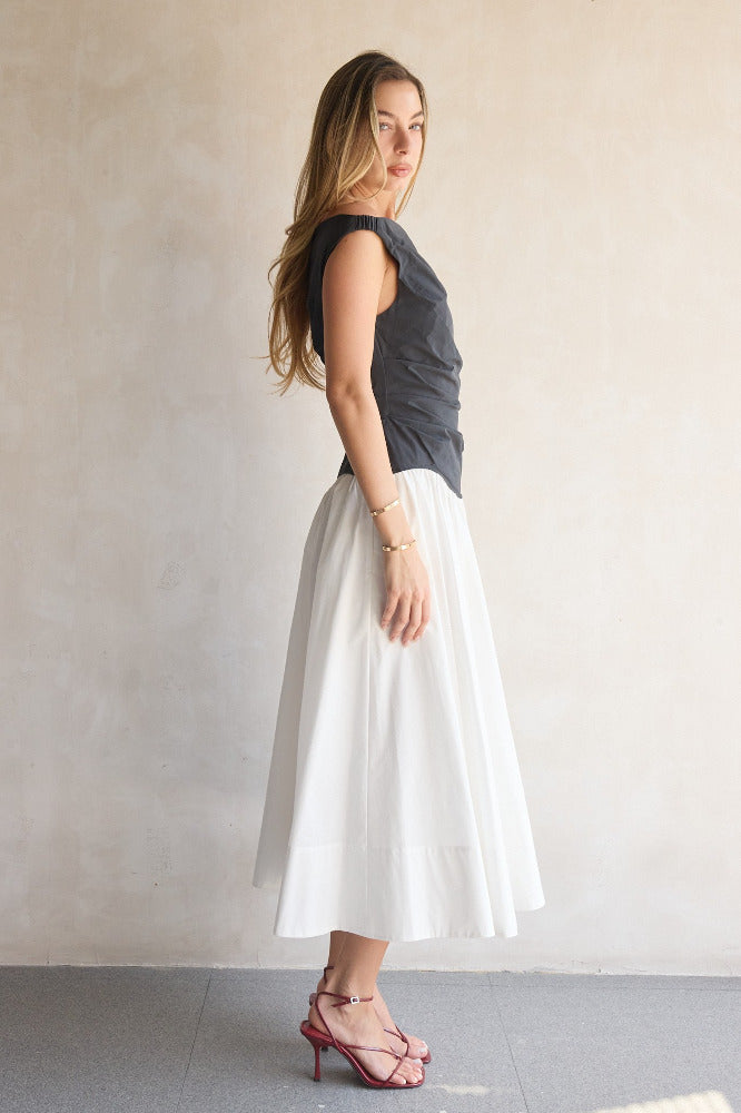 Cersei Off Shoulder Midi Dress