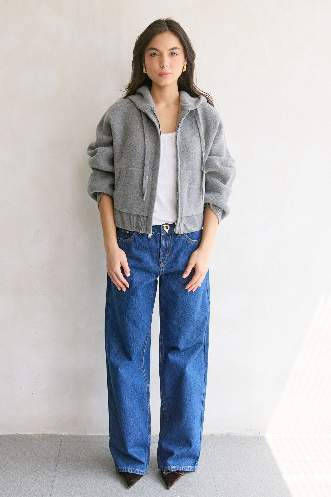 Dakota Cropped Hoodie