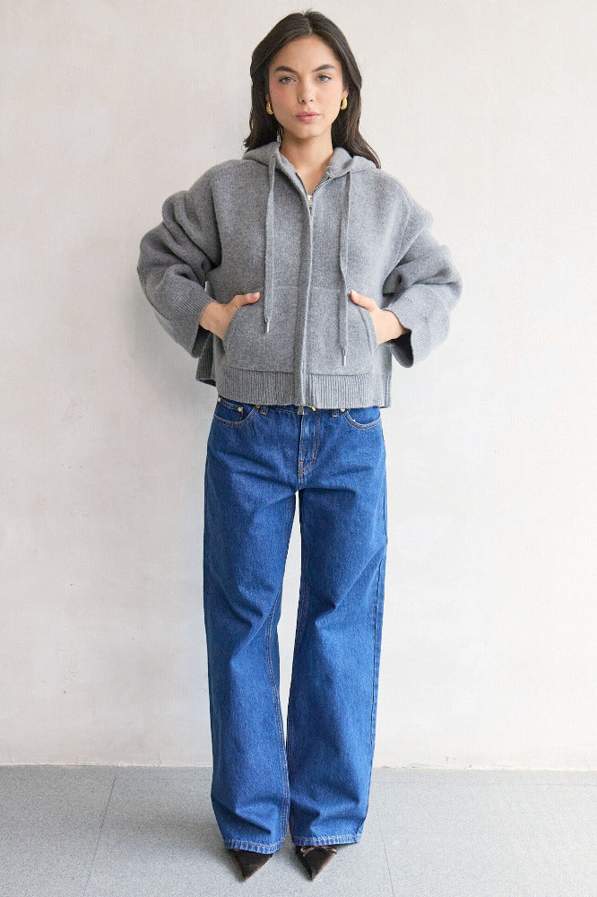 Dakota Cropped Hoodie