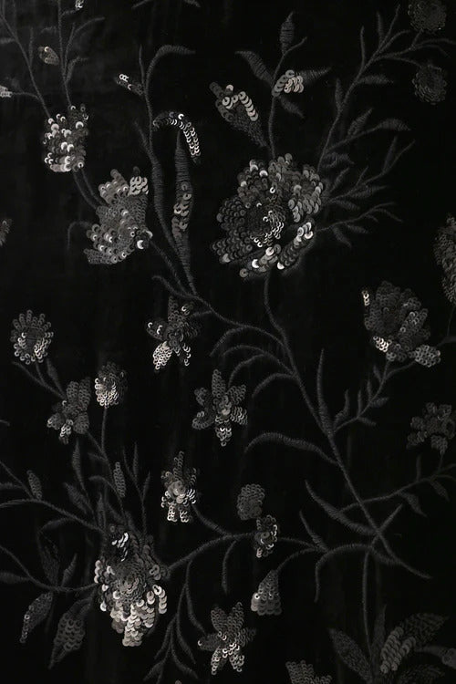 Winter Velvet Mini Dress