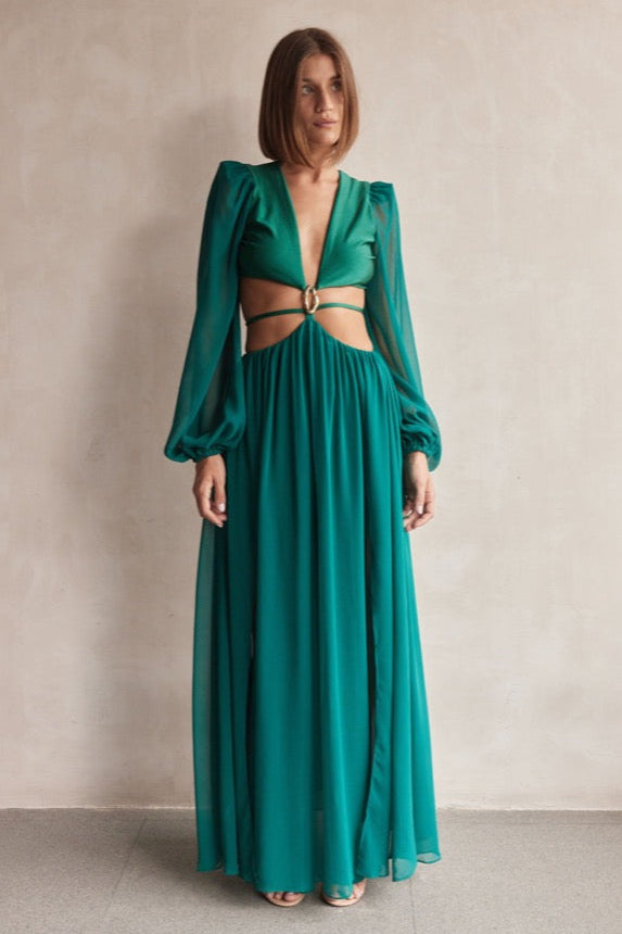 Piscina Cutout Maxi Dress