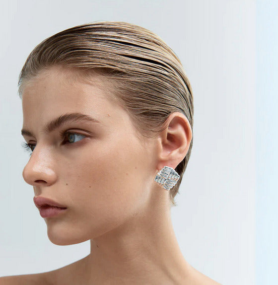 Wind Earrings Silver