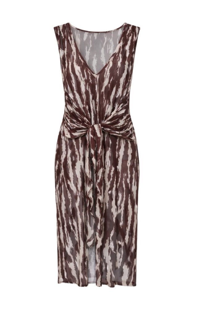 Vestido Creta Cebra Duna