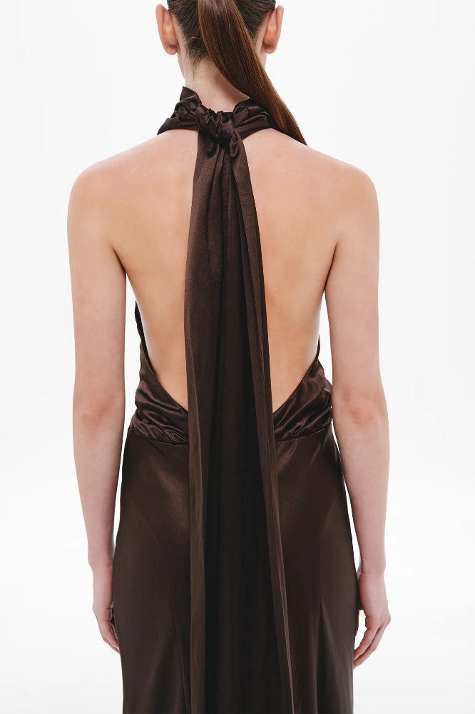 The Cameron Satin Dress