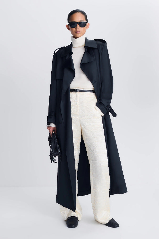 Alvida Belted Long Coat