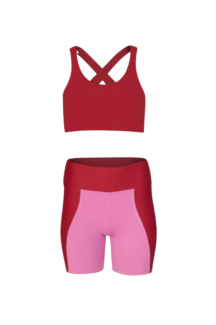 Cadillac Biker The Whitney Cross Sports Bra