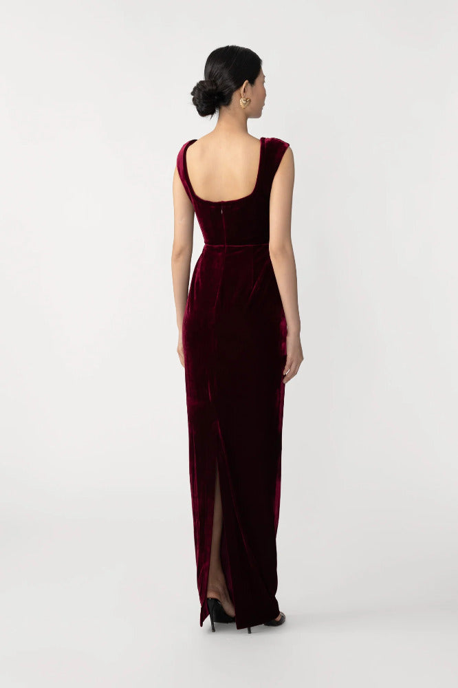 Brooke Velvet Gown
