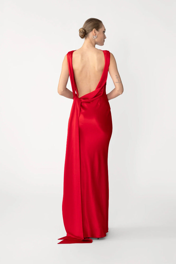 Callie Satin Gown