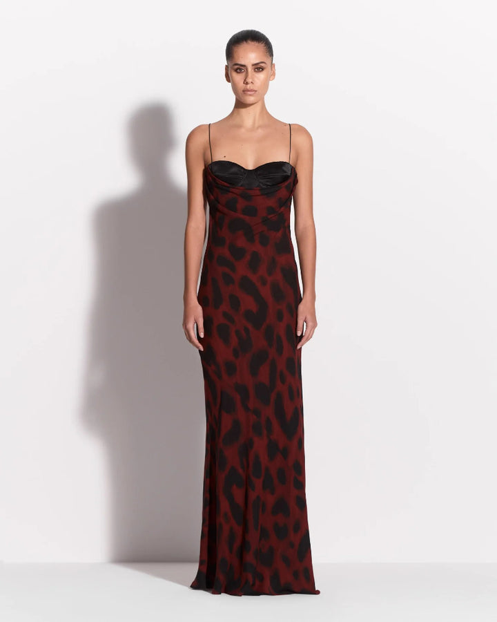 Drape Gown in Silk Georgette