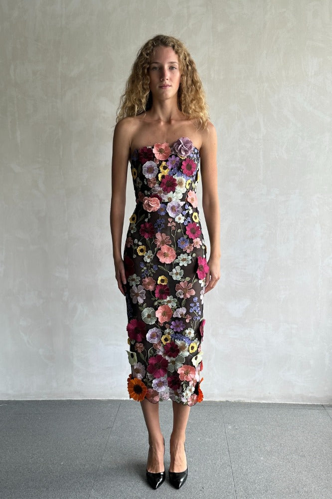 Bouquet Midi Dress