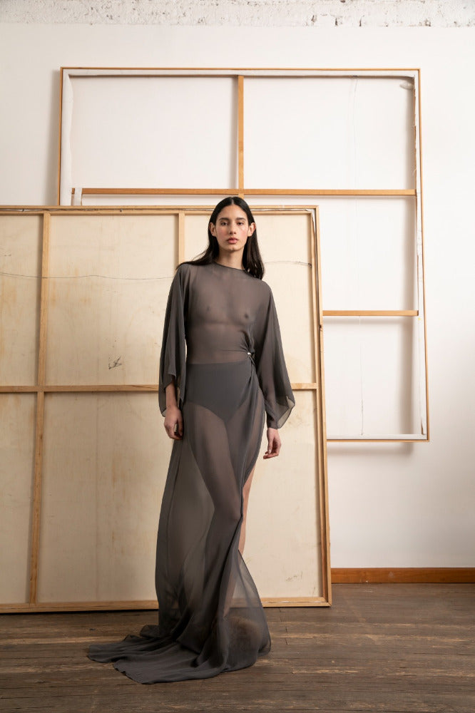 Basaltina Silk Gown