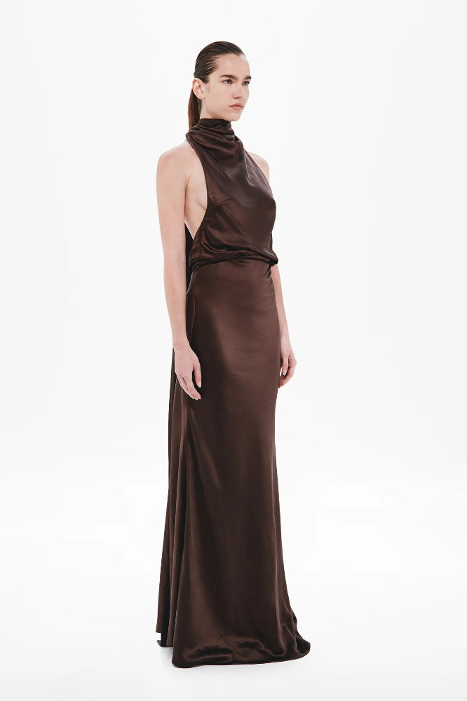 The Cameron Satin Dress