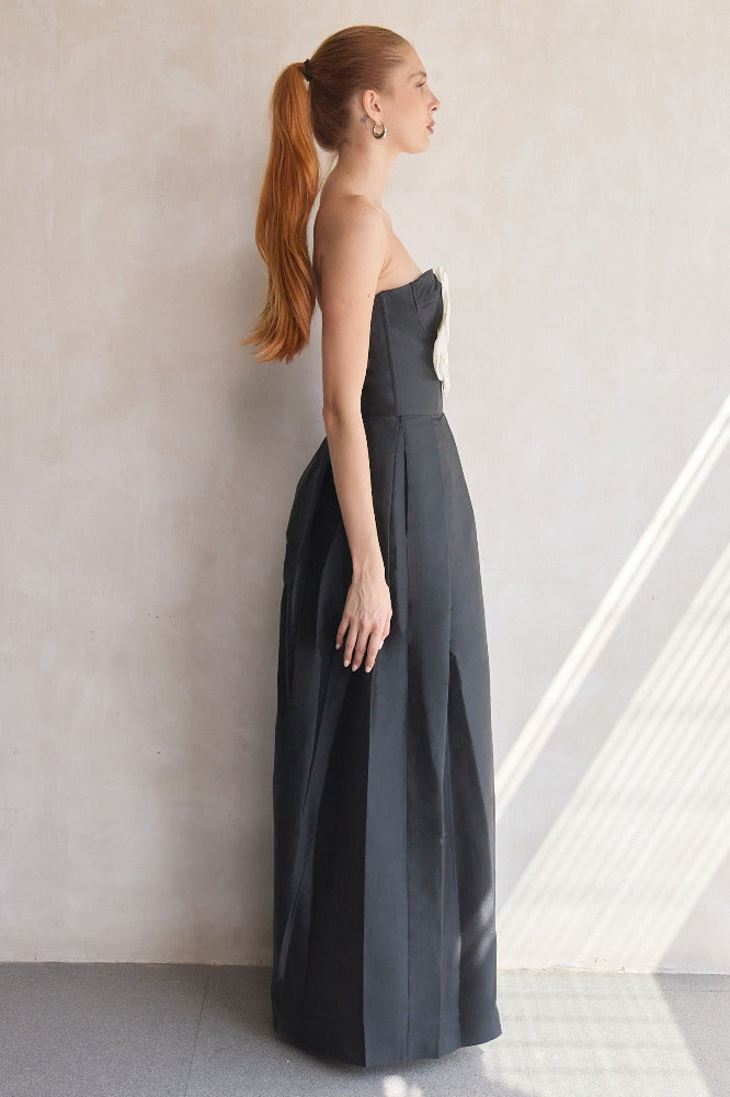Taffeta Bloom Jumpsuit