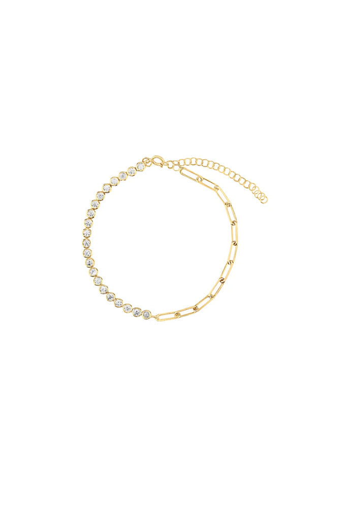 Paperclip  Tennis Choker