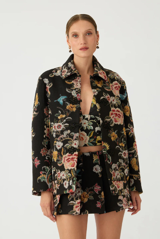 Miles Brocade Jacket