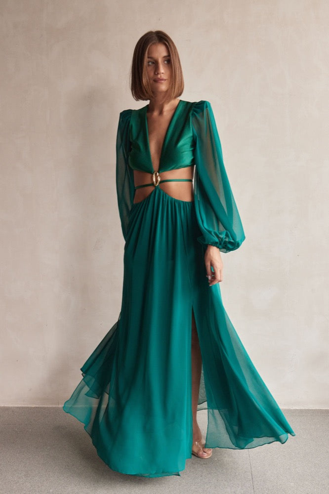 Piscina Cutout Maxi Dress