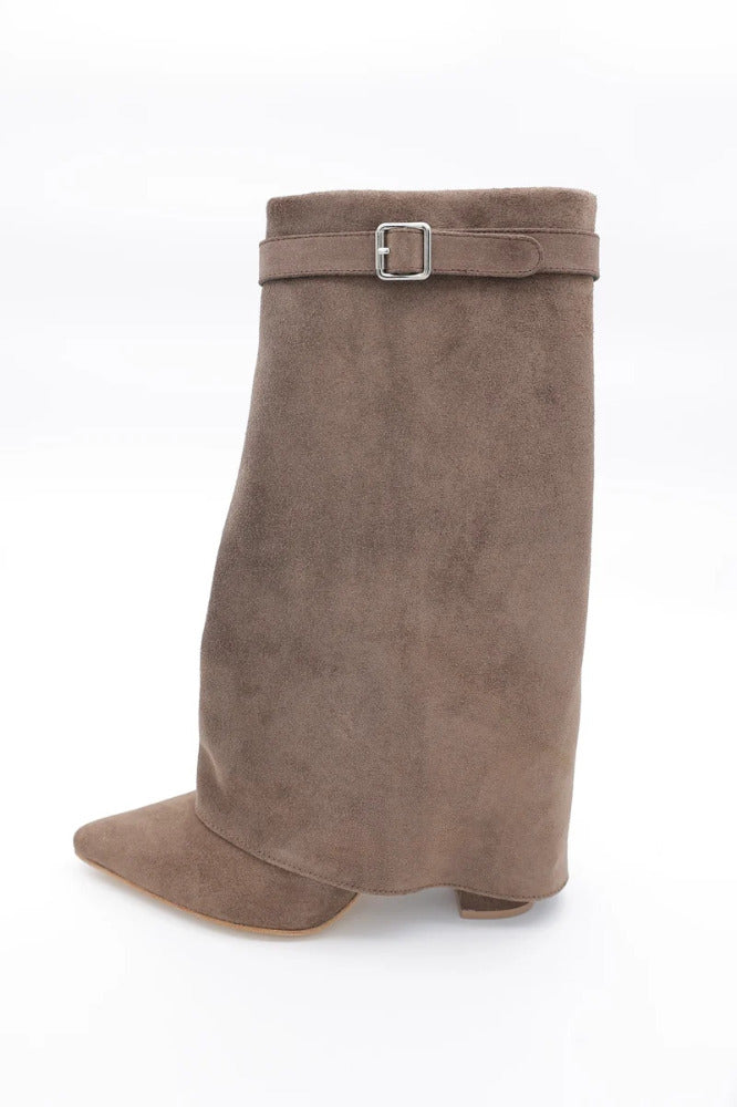 Midi Bell Boots con Straps