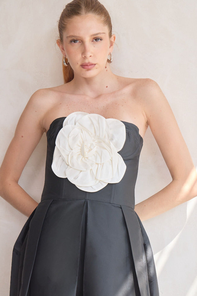 Taffeta Bloom Jumpsuit