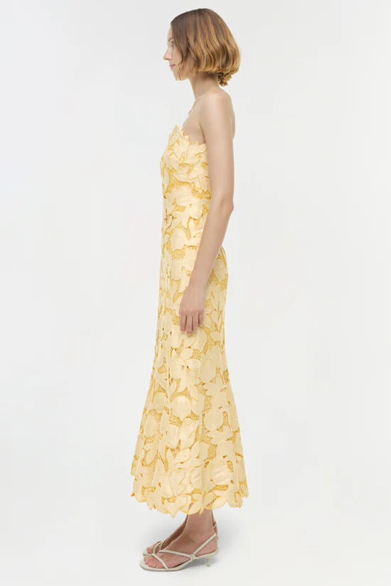 Valletta Bustier Midi Dress