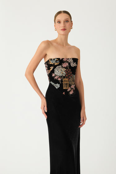 Isha Velvet Gown