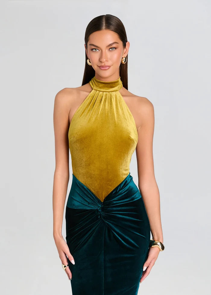 Goletan Velvet Dress