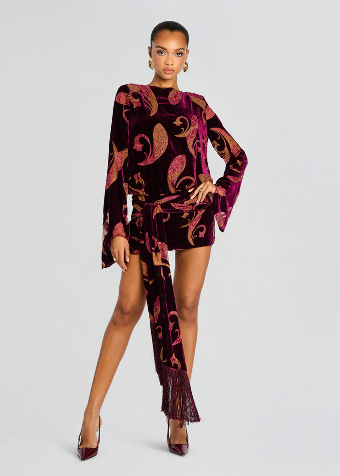 Thesaly Velvet Dress