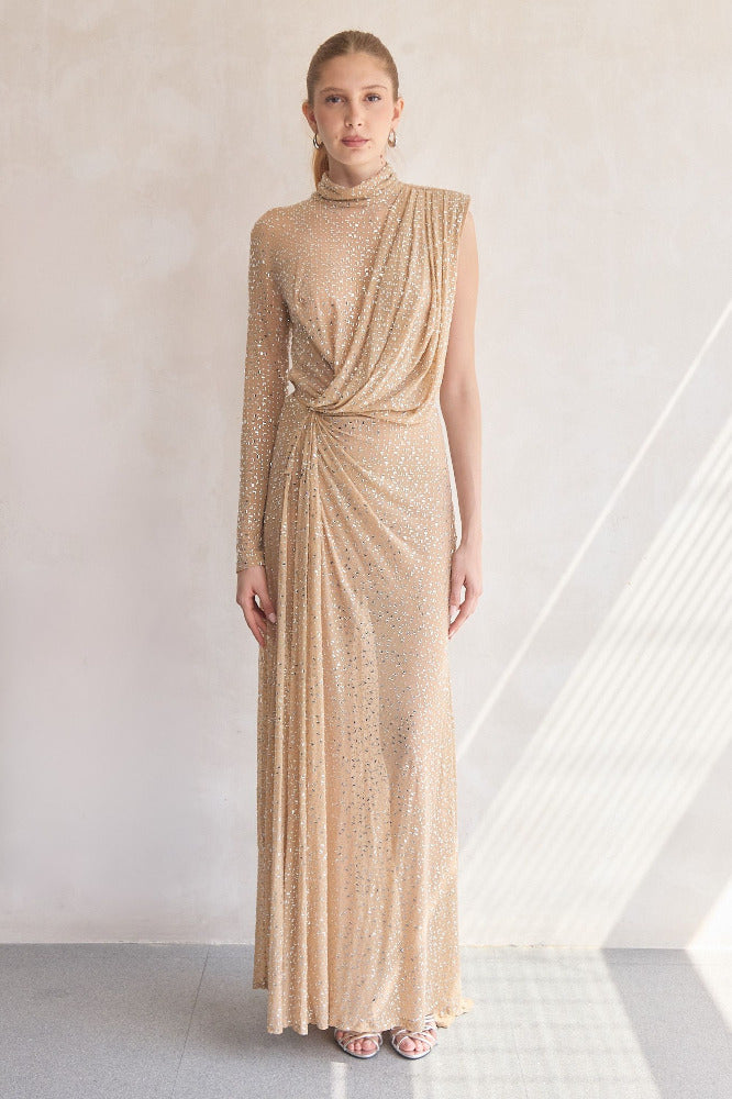 Diana One Shoulder Gown