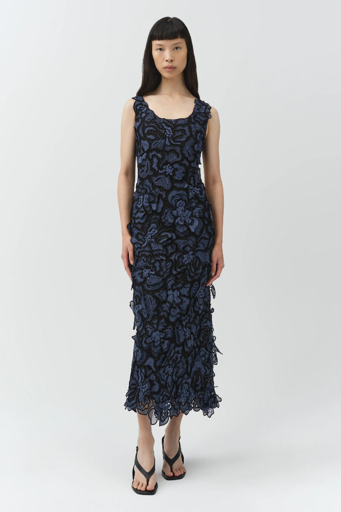 Corinna Lace Midi Dress