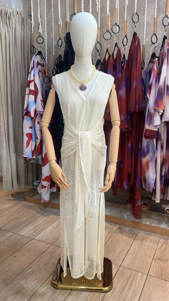 Vestido Creta Red Crudo